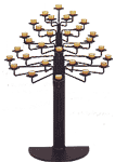 Opferlicht-Baum, klein - für 18 Brennstellen